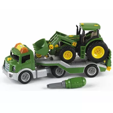 Traktor John Deere do skrcania na lawecie Klein