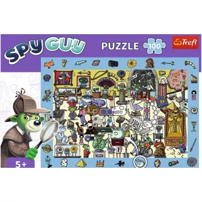 Puzzle obserwacyjne 100 el. Spy Guy Muzeum Trefl