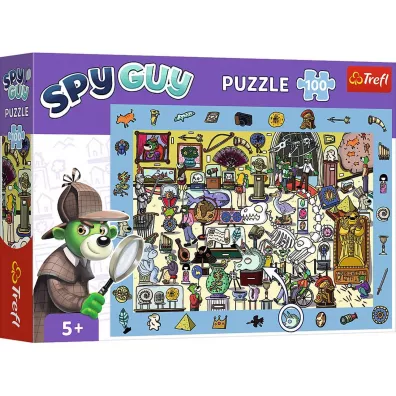 Puzzle obserwacyjne 100 el. Spy Guy Muzeum Trefl