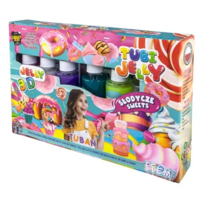 Tubi Jelly 6 kolor�w - S�odycze Tuban