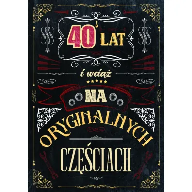 Armin Style KARNET URODZINY B6 Z KOP AS GM-1152 FOL