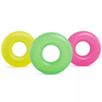 Ko�o do p�ywania neon 91cm MIX Intex
