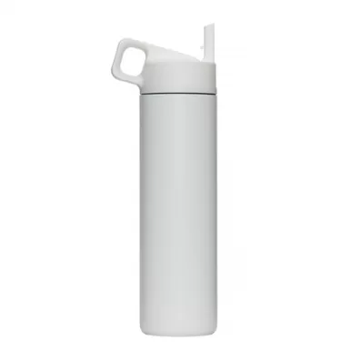 MiiR Straw Bottle Biaa Butelka termiczna z ustnikiem 590 ml