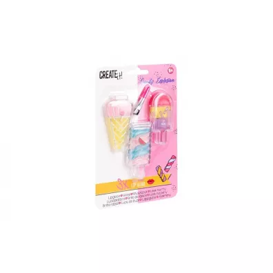 CREATE IT! Candy b�yszczyk lody 3 pak. Create It!-Canenco