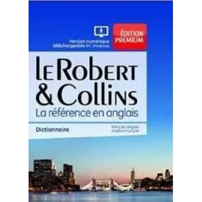 Robert & Collins Anglais + carte telechargeablepc