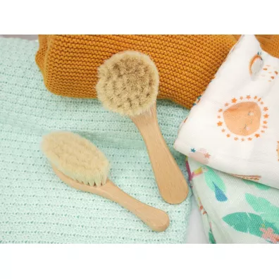 Bocioland Drewniana szczotka do wosw kozina dua