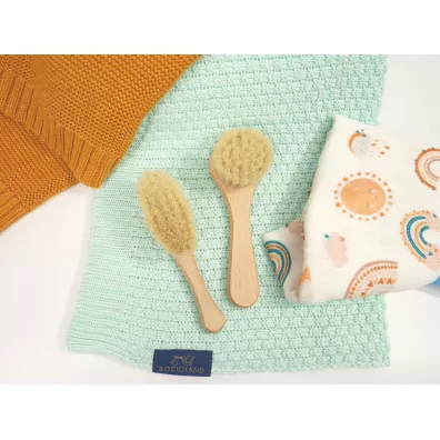 Bocioland Drewniana szczotka do wosw kozina dua