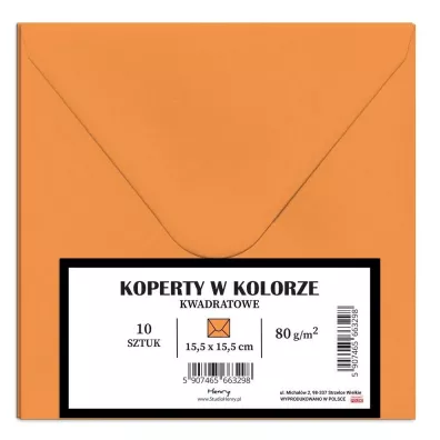 Henry Koperty KW pomara�czowe 10 szt
