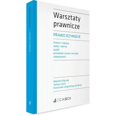 Prawo rzymskie z testami online - Tomasz Giaro, Wojciech Dajczak, Franciszek Longchamps de Berier