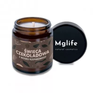 Mglife wieca rzepakowa czekoladowa z wosku rzepakowego 120 ml