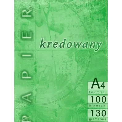 Papier kredowy Kreska 130g 2 str. `100