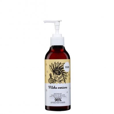 Yope Naturalny szampon do włosów Mleko Owsiane 300 ml