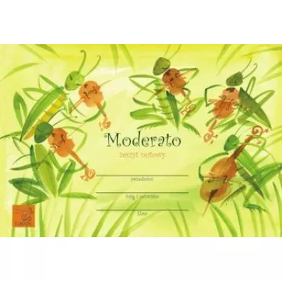 Euterpe Zeszyt nutowy - Moderato piciolinia 32 kartki