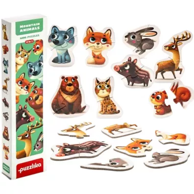 Puzzle Zwierz�ta g�rskie Cubika