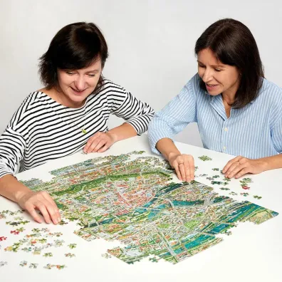 Puzzle Puzzlove CzuCzu 1000 el. Miasto Wroc�aw Bright Junior Media