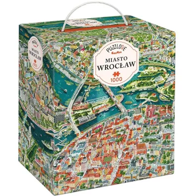 Puzzle Puzzlove CzuCzu 1000 el. Miasto Wroc�aw Bright Junior Media