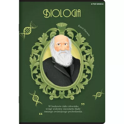 Hamelin Zeszyt A5 biologia kratka 60 kartek