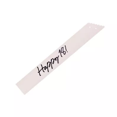 Szarfa Happy 18 krem 76cm