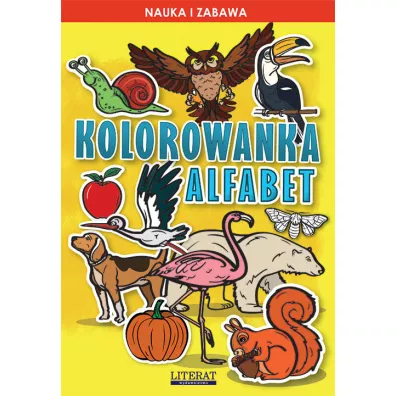 Kolorowanka alfabet - Krzysztof Tonder