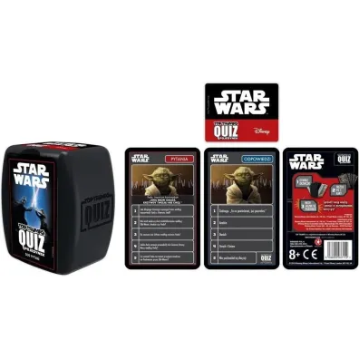 Top Trumps Quiz 500 pyta� Star Wars Pojedynek Winning Moves