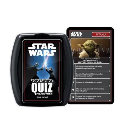 Top Trumps Quiz 500 pyta� Star Wars Pojedynek Winning Moves