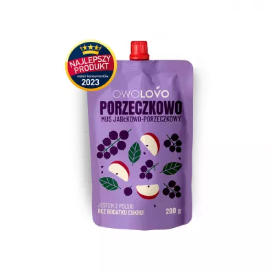 Owolovo Mus jabkowo-porzeczkowy Porzeczkowo 200 g