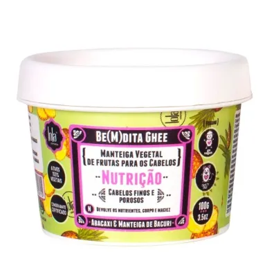 Lola Cosmetics Be(M)dita Ghee nawil�aj�ca maska do w�os�w z Ananasem i Mas�em Bacuri 100 g