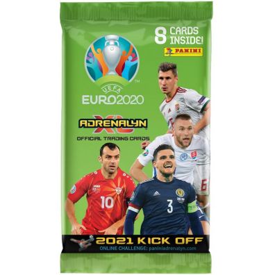 Adrenalyn XL Uefa Euro 2021 Kick Off. Saszetka 8 kart