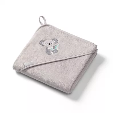 Babyono Okrycie k�pielowe bambusowe - r�cznik z kapturkiem Natural Bamboo 100X100cm