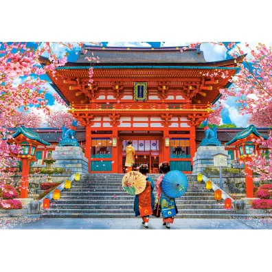 Puzzle 1500 el. C-152025-2 Praise for Spring Castorland