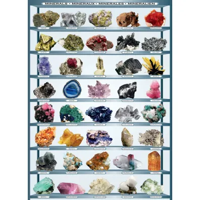 Puzzle 1000 el. Minerals Eurographics