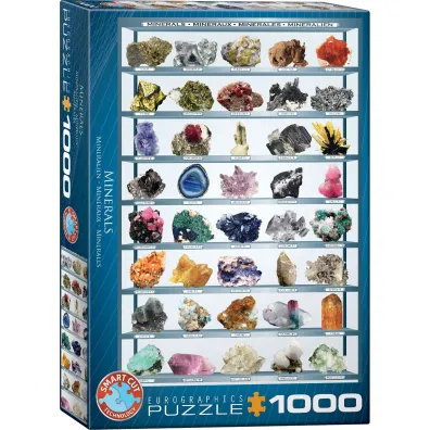 Puzzle 1000 el. Minerals Eurographics