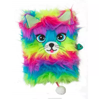 St. Majewski Pamitnik z kdk 3D Wochacz Rainbow Cats A5 96 kartek