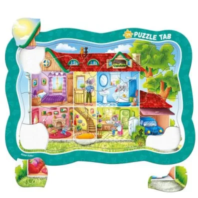 Puzzle ramkowe 24 el. Mysi domek Roter Kafer