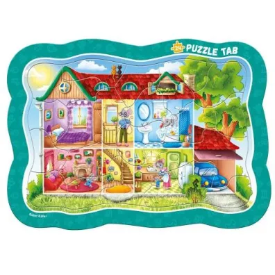 Puzzle ramkowe 24 el. Mysi domek Roter Kafer