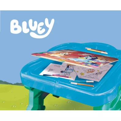 Bluey Art desk Lisciani