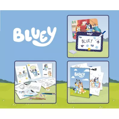 Bluey Art desk Lisciani
