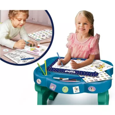 Bluey Art desk Lisciani