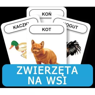 Rozwijamy mow� i my�lenie. Zwierz�ta na wsi