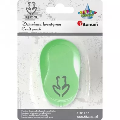 Titanum Dziurkacz z motywem Tulipan obrys
