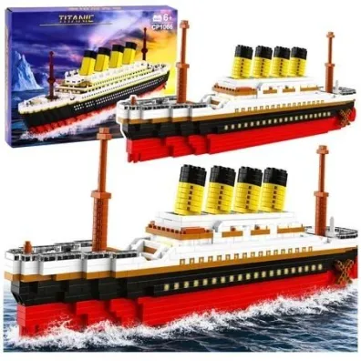 Klocki konstrukcyjne Titanic 60cm 3327el