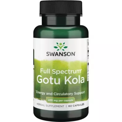 Swanson Gotu Kola 435 mg - suplement diety 60 kaps.