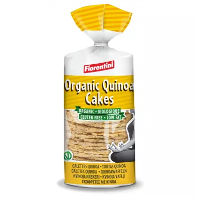 Fiorentini Wafle kukurydziane z quinoa bez glutenu 120 g Bio
