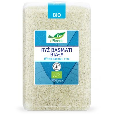 Bio Planet Ryż basmati biały bezglutenowy 2 kg Bio