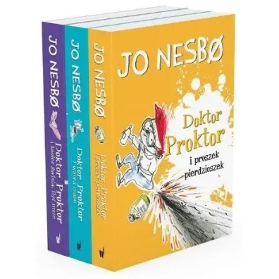 Pakiet: Doktor Proktor. Tom 1-3 - Jo Nesbo