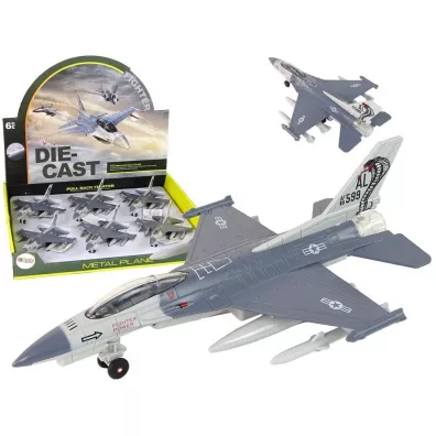 Samolot z napdem wiato / dwik 1:72 szary Leantoys