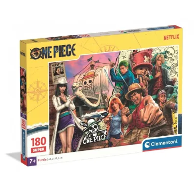 Puzzle 180 Super One Piece Netflix Clementoni