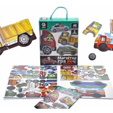 Gra magnetyczna Transport 48 magnes�w Qbee