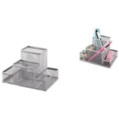 Mp Main Paper Organizer na biurko siatkowy czarny 15.5x10cm