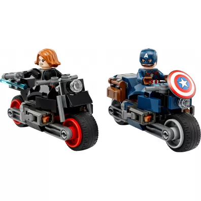 LEGO Marvel Super Heroes Motocykle Czarnej Wdowy i Kapitana Ameryki 76260